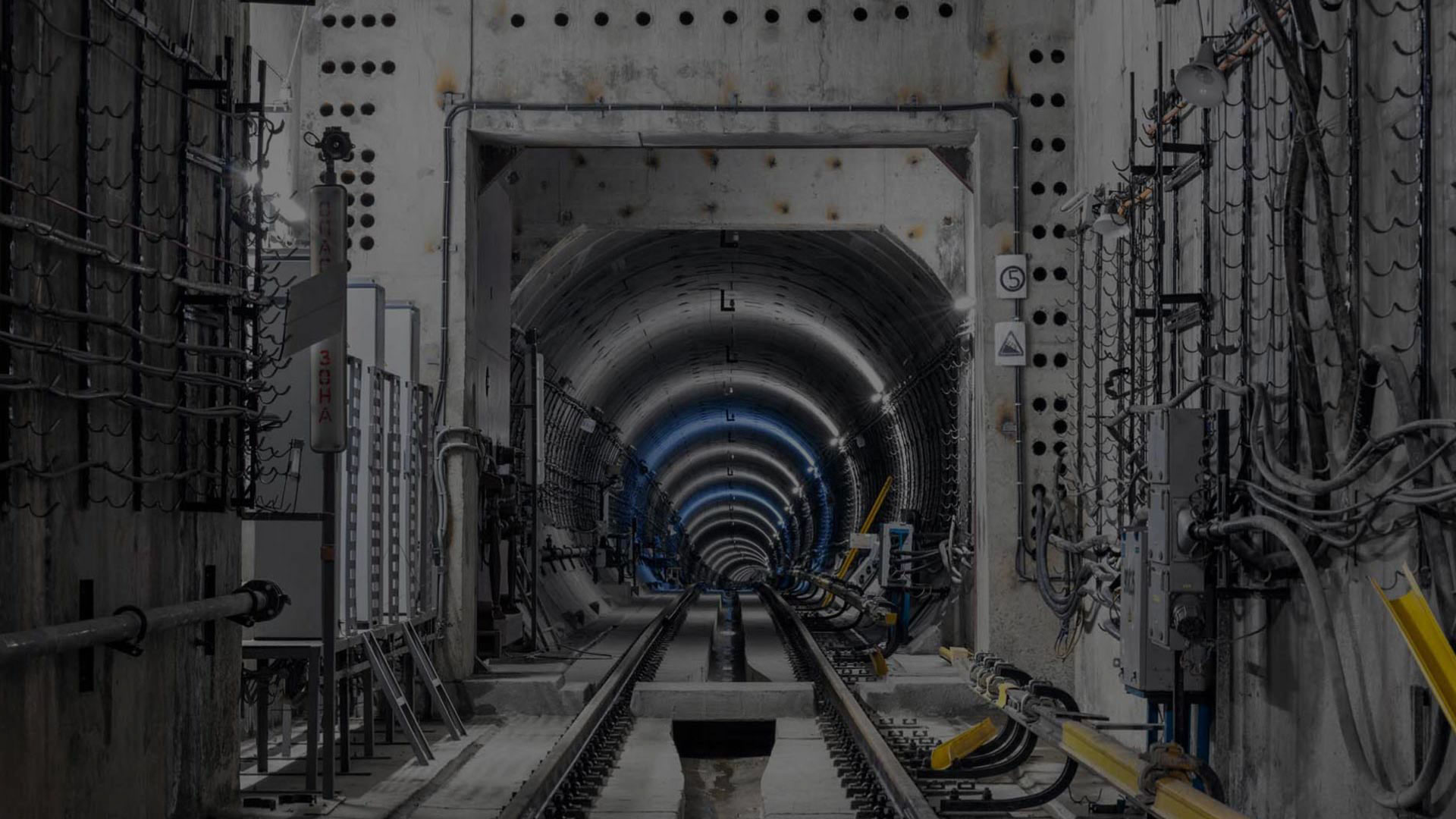 Hintergrundbild Tunnelbau